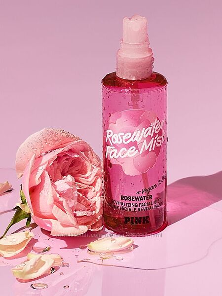 Відновлюючий спрей для обличчя Rosewater Face Mist Pink Victoria&acutes Secret
