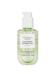 Парфумована олія для тіла Cucumber&Green Tea від Victoria&acutes Secret. Оригінал