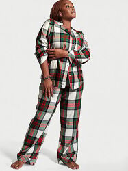 Жіноча піжама Victoria&acutes Secret Flannel Long Pajama Set. Оригінал