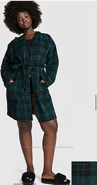 Жіночий флісовий халат Victorias Secret PINK Polar Fleece Robe