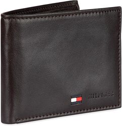 Чоловічий шкіряний гаманець Tommy Hilfiger Men&acutes Leather Wallet. Оригінал 