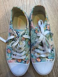 Квіткові мокасіни кеди р 38/39 redfish