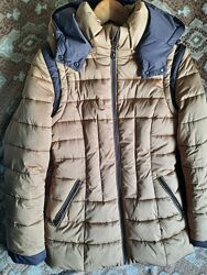 Продам зимову куртку - жилетку 2 в 1  дівчинці  розм 36 с