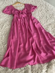 Розовое Легкое платье mamalicious 