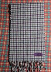  Шарф вовняний класичний Brook Taverner 176 см х 25 см  