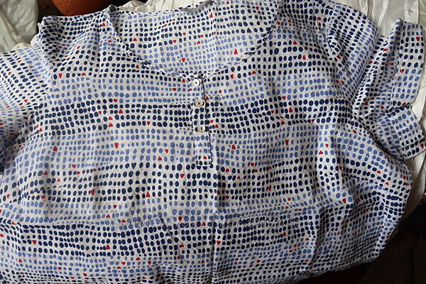 Блузка сорочка жіноча бавовна легка Marks & Spencer р-р 16 