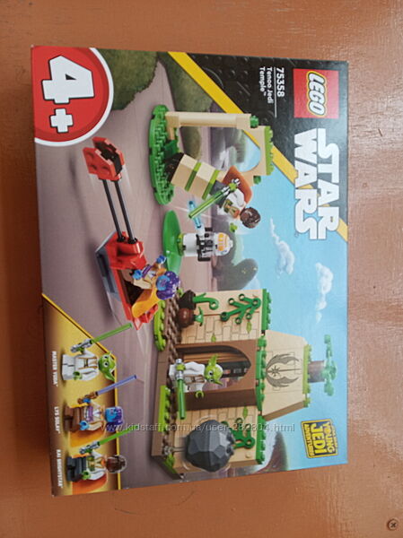 Конструктор LEGO Star Wars Храм джедаїв Tenoo 124 деталей