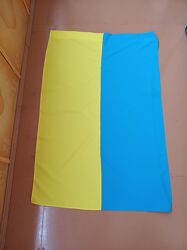 Прапор України з гарбардину 90 на 135 см з кишенею під древко