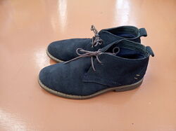 Туфлі класика на хлопчика 34 розмір натуральна замша