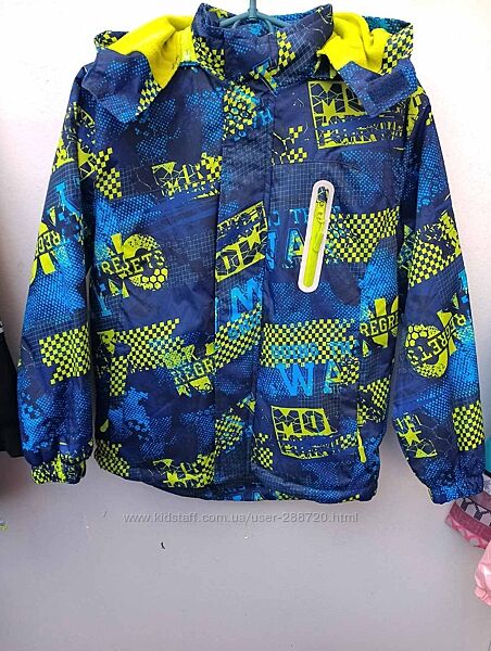 Демісезона куртка для хлопців, розмір 4-12 років 