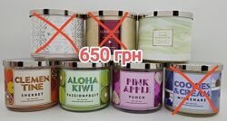 Великі свічки Bath and Body works із США