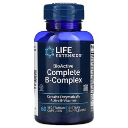 Комплекс витаминов группы B, 60 шт Life Extension