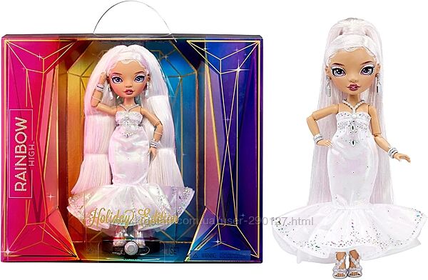 Лялька Rainbow High Holiday Edition Collector 2022 Roxie Grand Posable