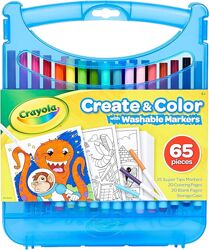 Набір для малювання Crayola 65 з футляром